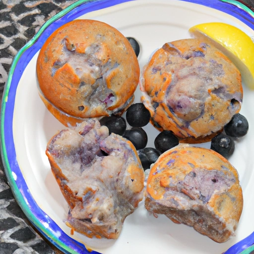 Diabetic-friendly Blueberry Muffins
