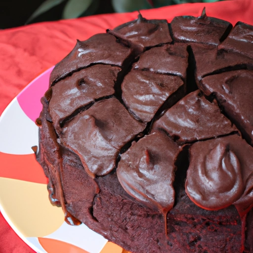 Diabelskie ciasto czekoladowe przyjazne dla diabetyków