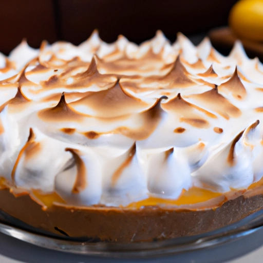 Diabetic-friendly Lemon Meringue Pie