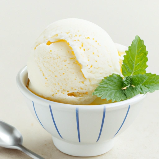 Diabetic-friendly Vanilla Ice Cream
