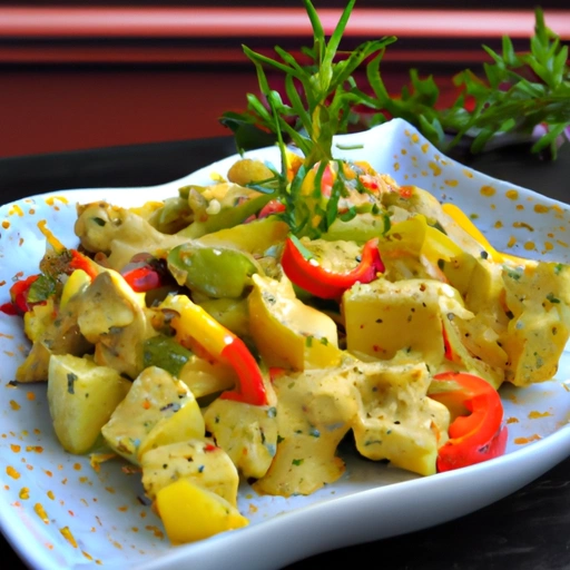 Dijon Potato Salad with Tofu Dressing