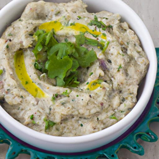 Dilled Yogurt Eggplant Spread