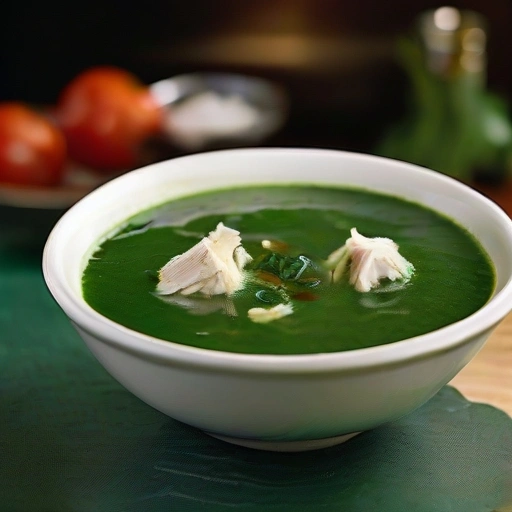 Dominican Spinach Soup