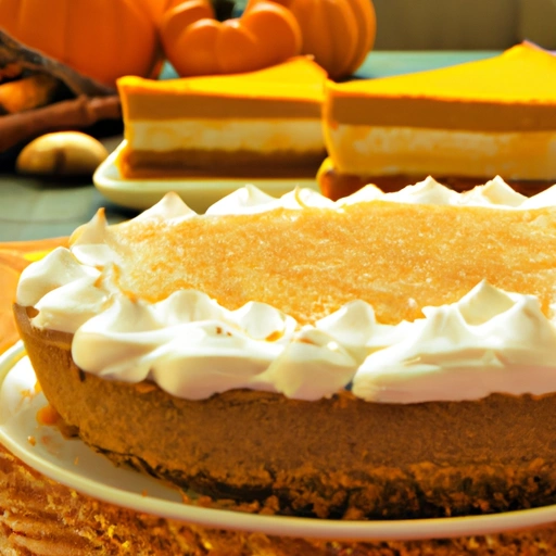 Double-layer Pumpkin Cheesecake