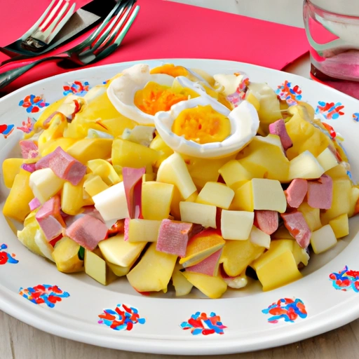 Dutch apple salad