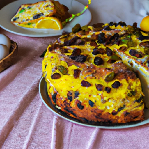 Easter Cake with Cottage Cheese