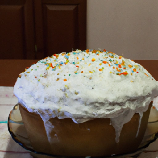 Easter Cake with Sour Cream