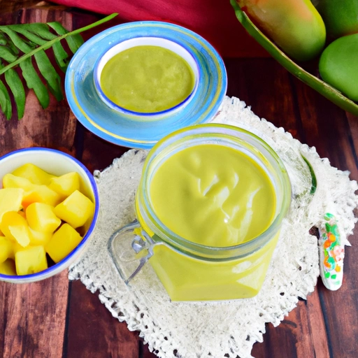 Łatwy sos z zielonego mango