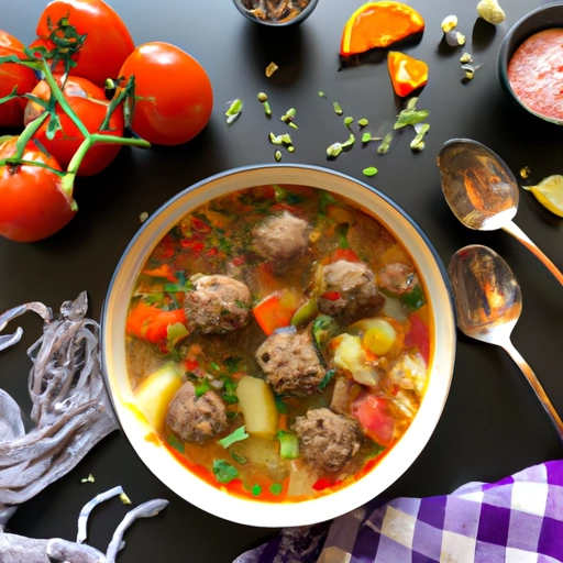 Easy Meatball Soup