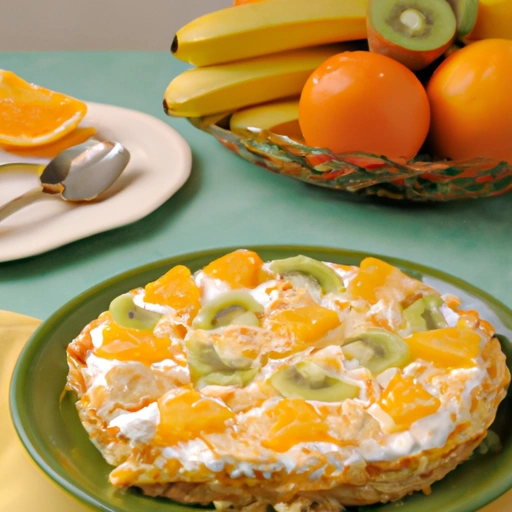 Easy Rice Pudding Pie with Fruit