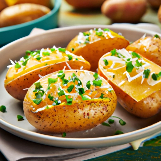 Easy Sliced Baked Potatoes