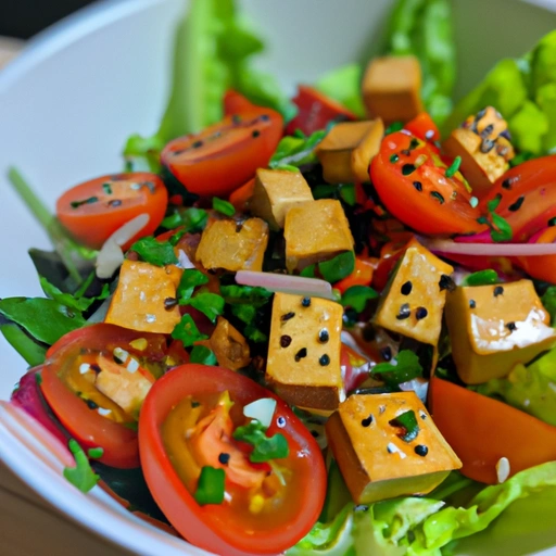 Easy Tofu Salad
