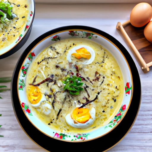 Egg Soup à la Mustafa