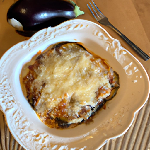 Eggplant au Gratin