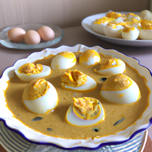 Eggs curry