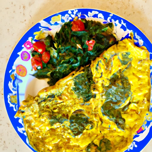 Egyptian Spinach Omelet