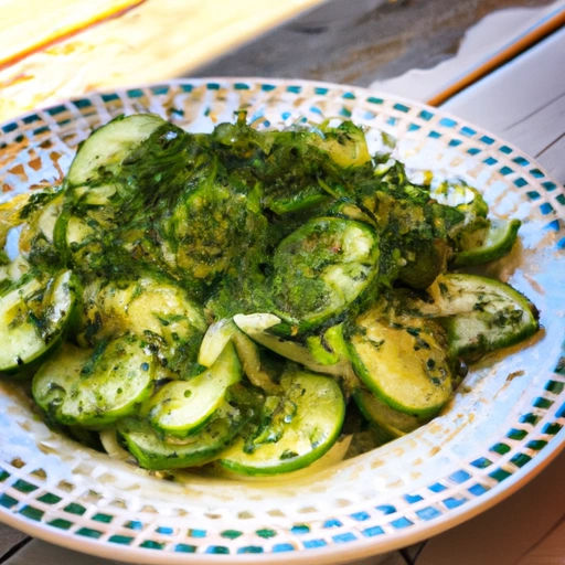 Estonian Cucumber Salad