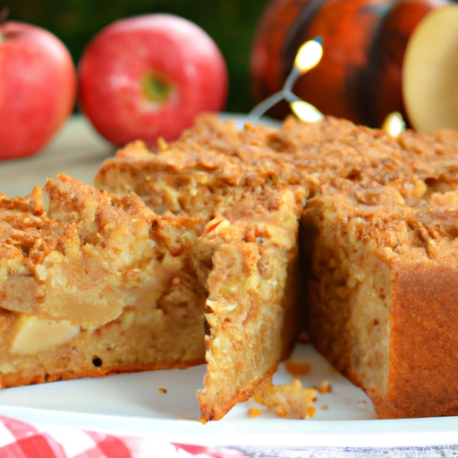 Fat-free Apple Coffeecake