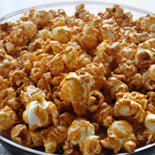 Beztłuszczowy Karmelowy Popcorn