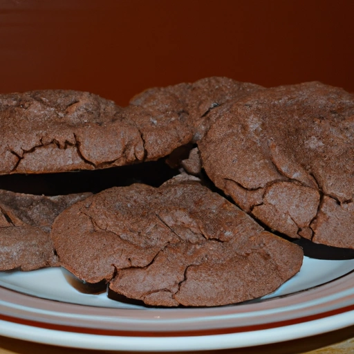 Fat-free Chewy Chocolate Cookies