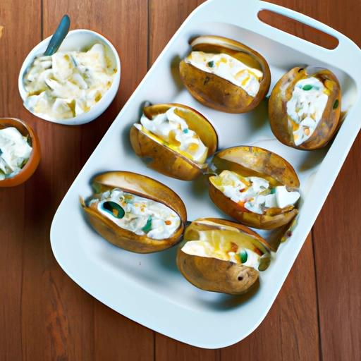 Fat-free Twice-baked Potatoes