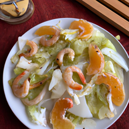 Fennel and Shrimp Salad