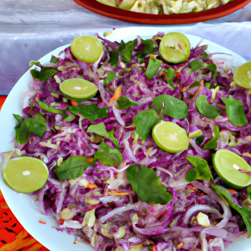 Fijian Cabbage salad