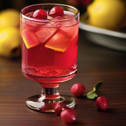 Frolicking Spiked Cranberry Punch