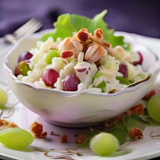Frosted Grape and Rice Salad