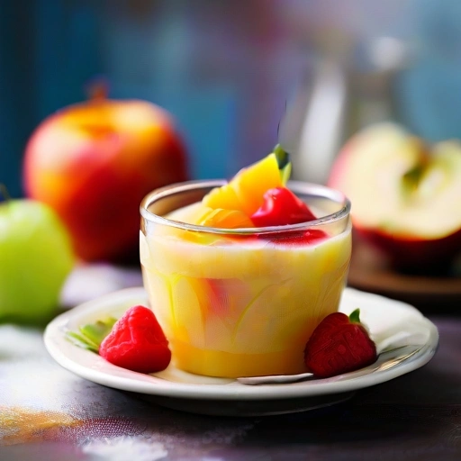 Frozen Apple Sauce and Fruit Cup