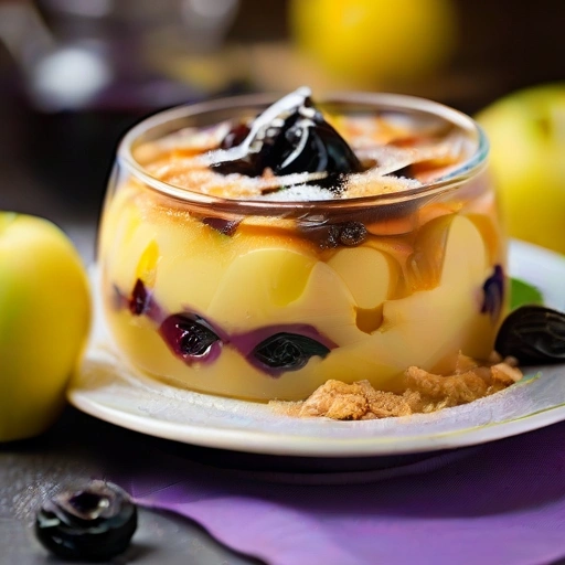 Fruit pudding (lacto)