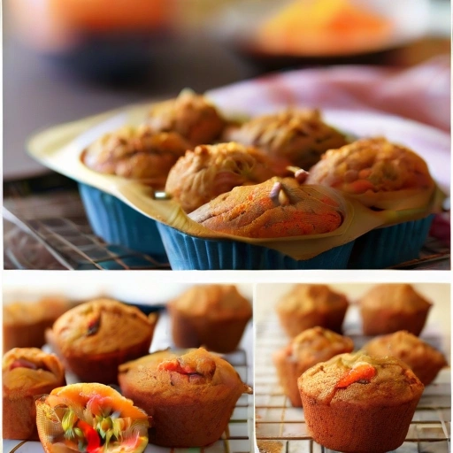 Fruity carrot-bran muffins