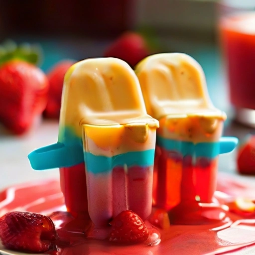 Fruity Pudding Pops