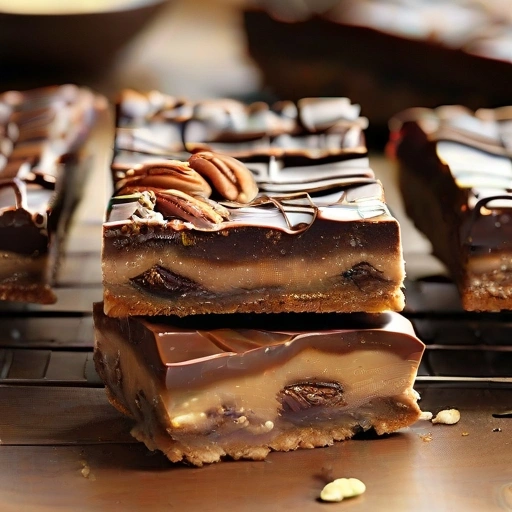 Fudgey Chocolate Pecan Bars