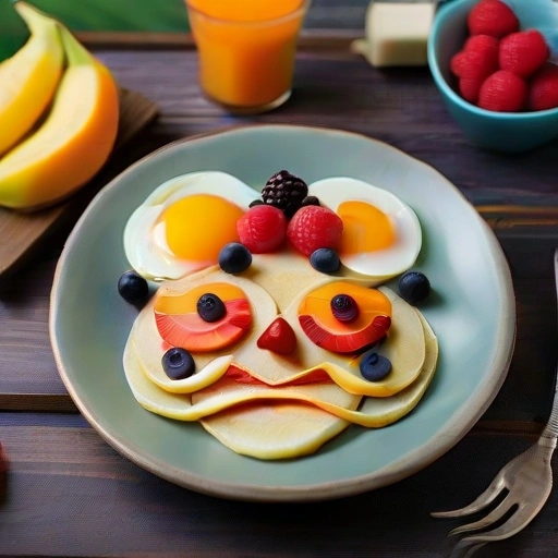 Funny Faces Pancakes