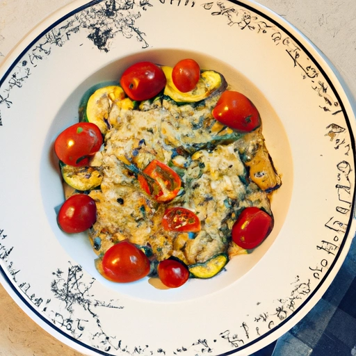 Risotto w stylu ogrodowym