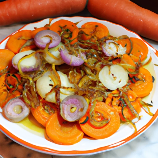 Garlic Carrots and Onions