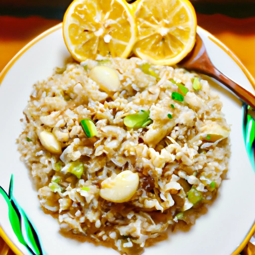 Garlic Lemon Rice