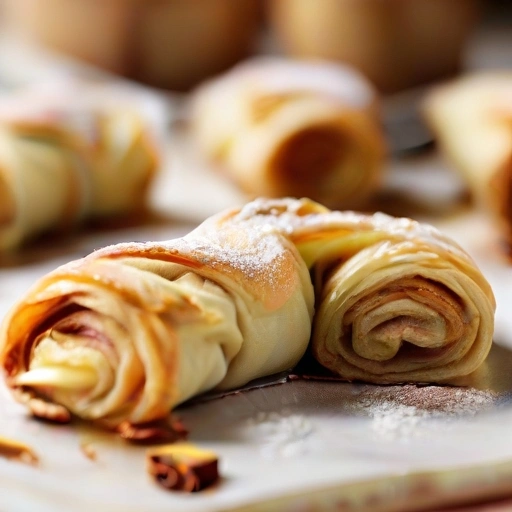 Ginger and Cinnamon Roll-ups