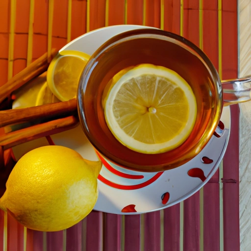 Herbata z imbirem i cynamonem