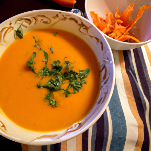 Ginger Orange Carrot Soup