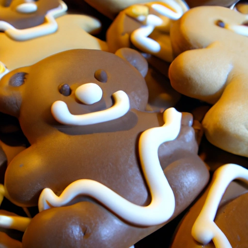 Gingerbread Teddy Bear Cookies