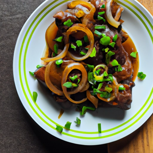 Glazed and Braised Pork