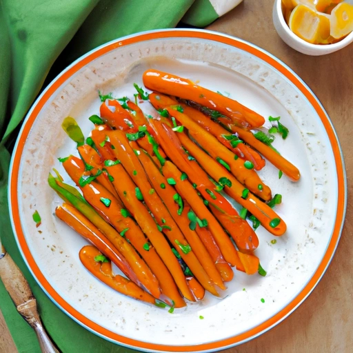 Glazed Carrots with Mustard