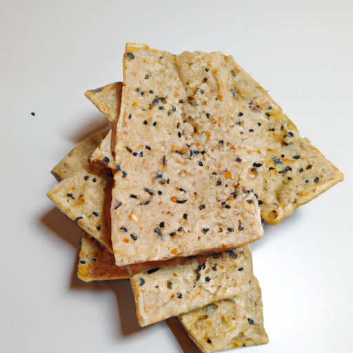 Gluten-free Sesame Seed Crackers