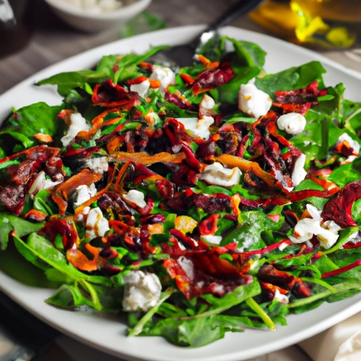 Goat Cheese and Sun-dried Tomato Salad