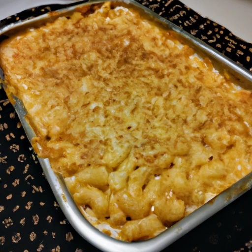 Golden Baked Macaroni and Cheese