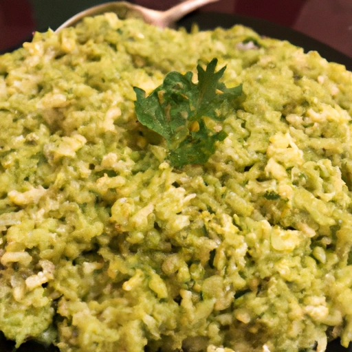Gourmet Green Rice
