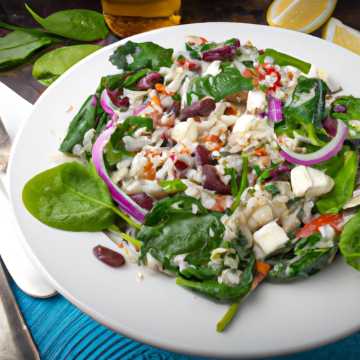 Greek Garden Rice Salad