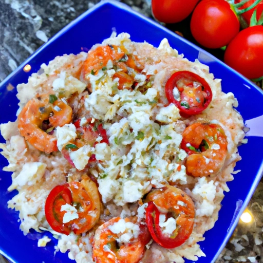 Greek-style Shrimp and Rice